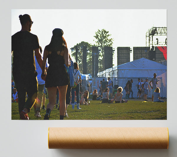 Green Festival Love Poster