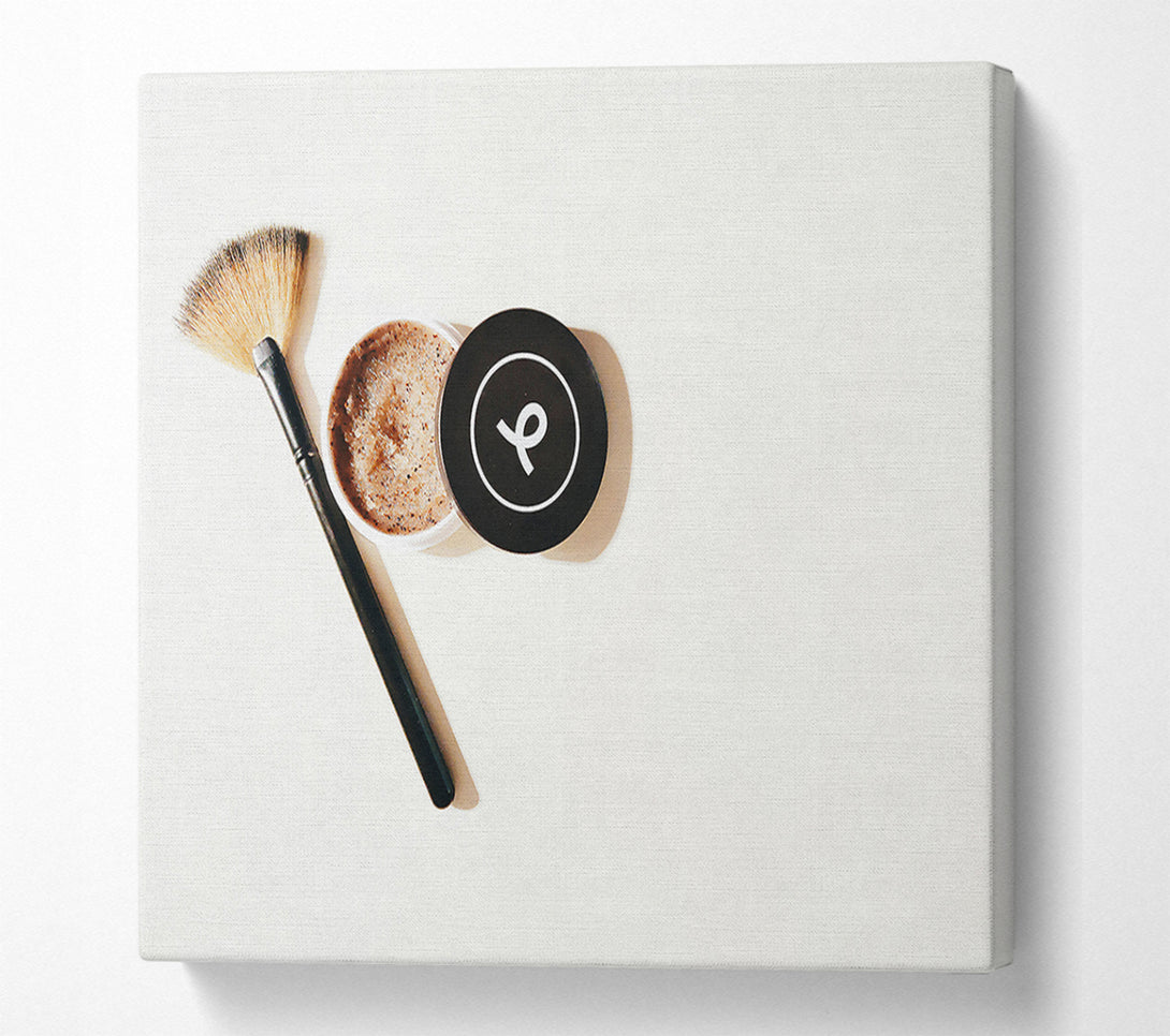  A Canvas Print of Brown Sugar Scrub Brush Canvas Art