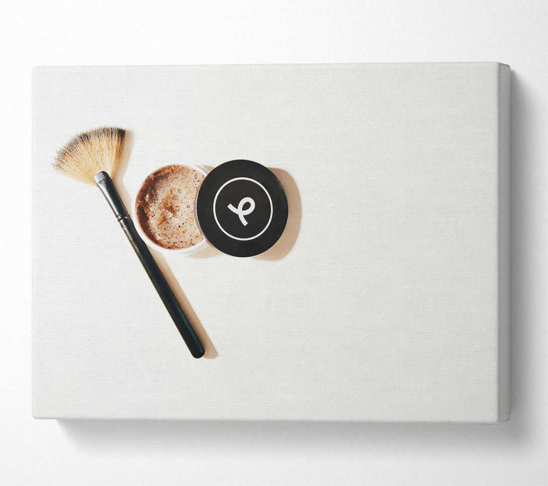  A Canvas Print of Brown Sugar Scrub Brush Canvas Art