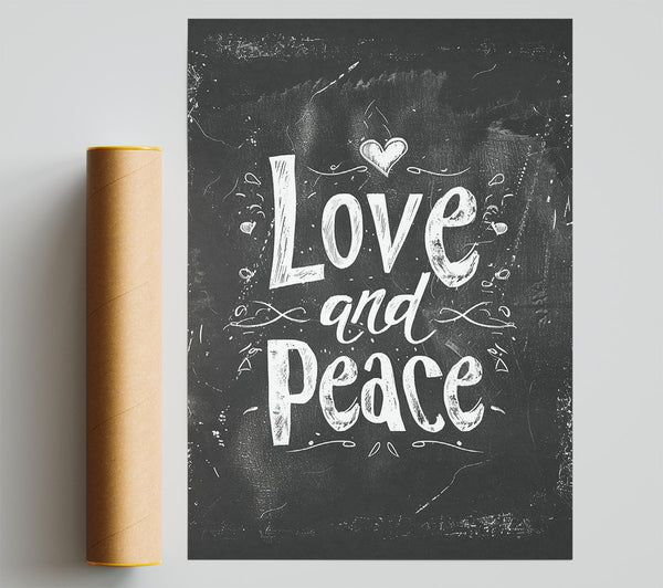 Love And Peace Print