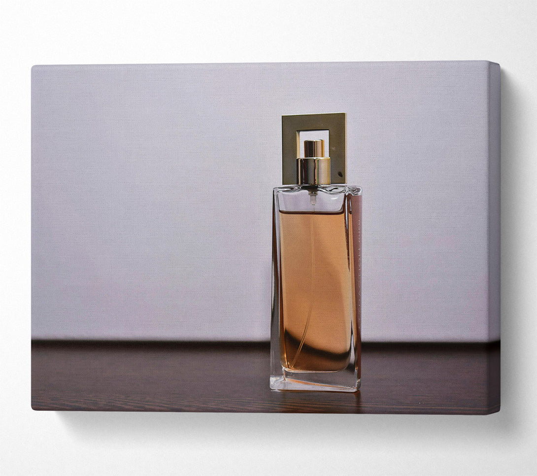  A Canvas Print of Amber Glass Scent Canvas Art