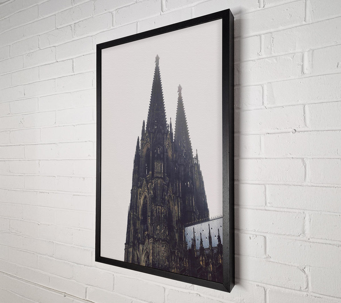  A Canvas Print of Gray Stone Spire Canvas Art