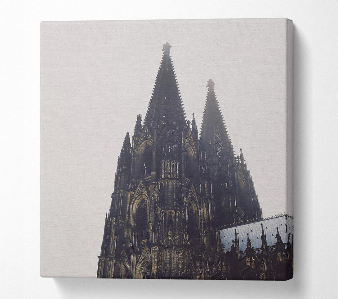  A Canvas Print of Gray Stone Spire Canvas Art