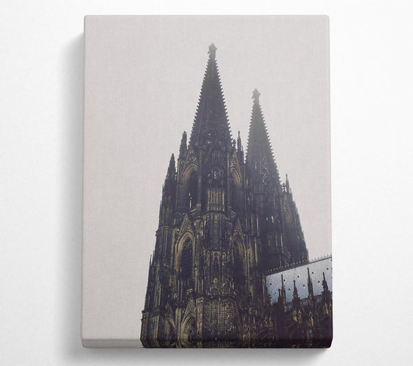  A Canvas Print of Gray Stone Spire Canvas Art