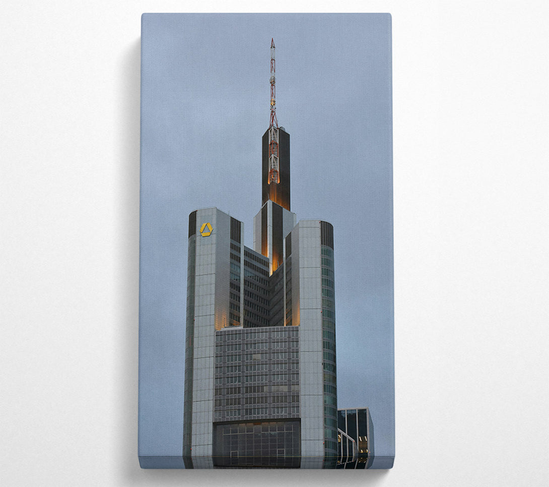  A Canvas Print of Silver Skyscraper Dreams Canvas Print