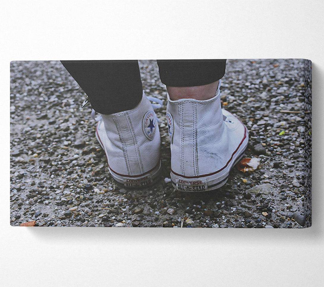  A Canvas Print of White Canvas Memories Canvas Print