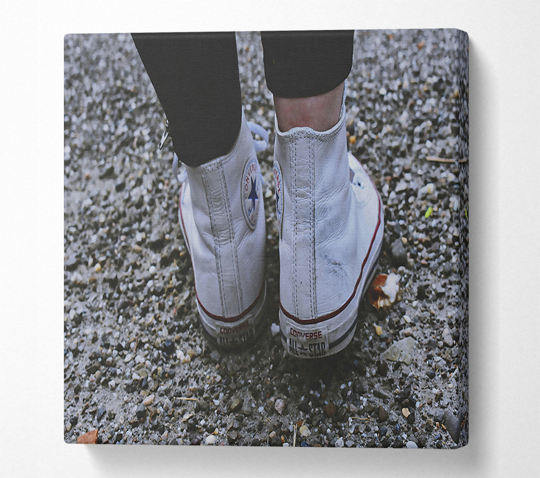  A Canvas Print of White Canvas Memories Canvas Print