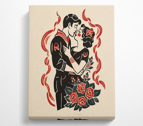  A Canvas Print of Lovers Of Dance Canvas Print