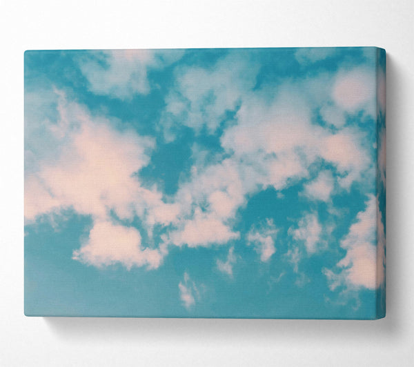  A Canvas Print of Azure Sky Dreams Canvas Art