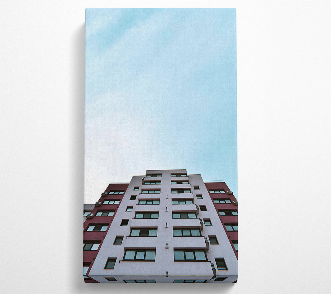  A Canvas Print of Azure Windows And Walls Canvas Art