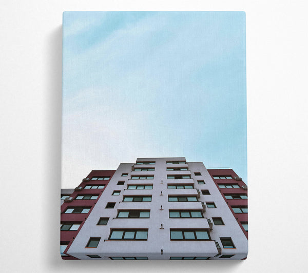  A Canvas Print of Azure Windows And Walls Canvas Art