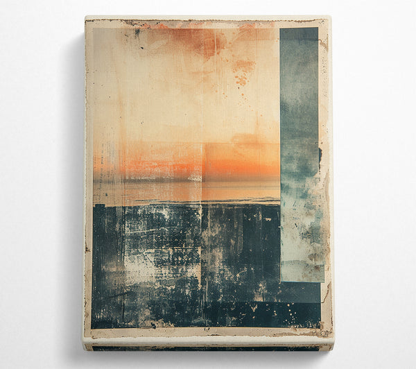  A Canvas Print of Magazine Sunset Canvas Art