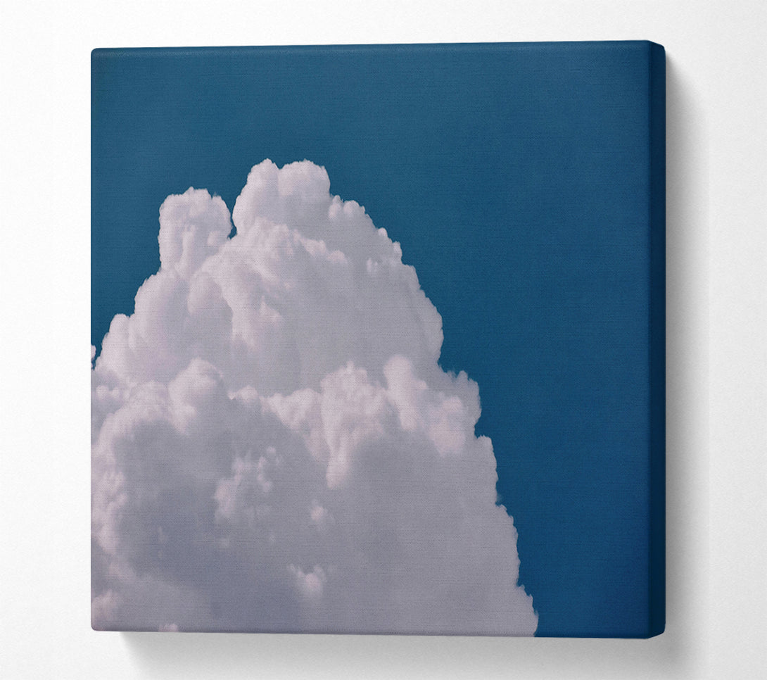  A Canvas Print of Azure White Cloud Canvas Art