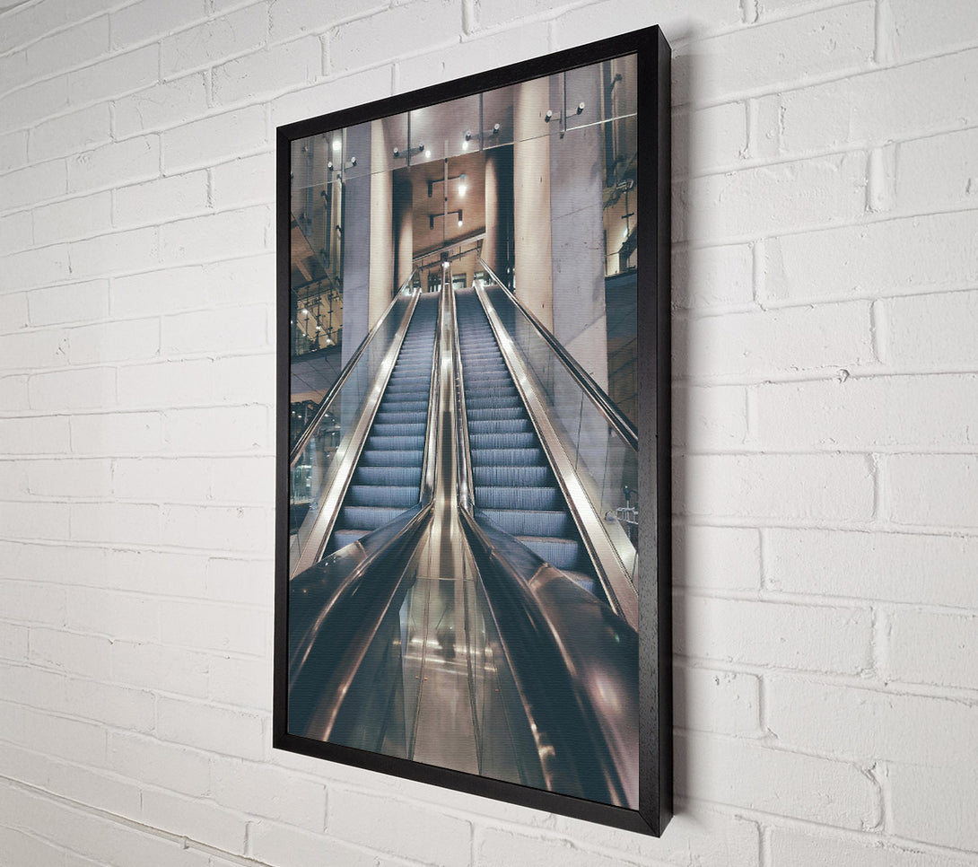  A Canvas Print of Silver Stairway To Somewhere Canvas Art