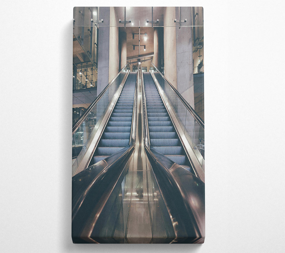  A Canvas Print of Silver Stairway To Somewhere Canvas Art