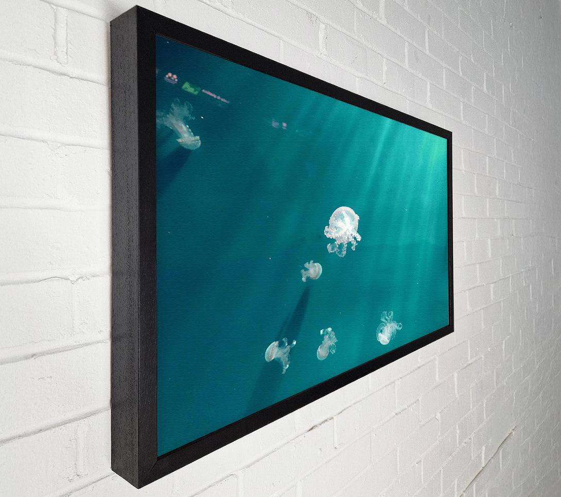  A Canvas Print of Teal Ocean Dreams Canvas Wall Art