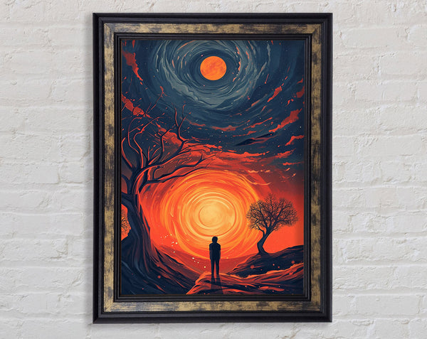 Magic Storm Framed Print
