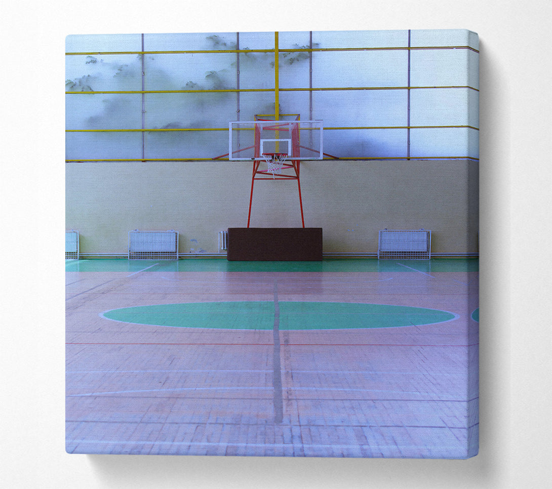 A Canvas Print of Green Court Memories Canvas Wall Art