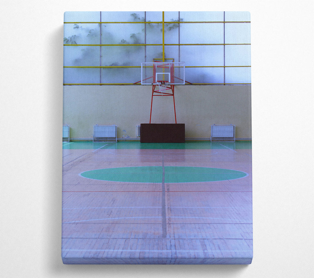  A Canvas Print of Green Court Memories Canvas Wall Art