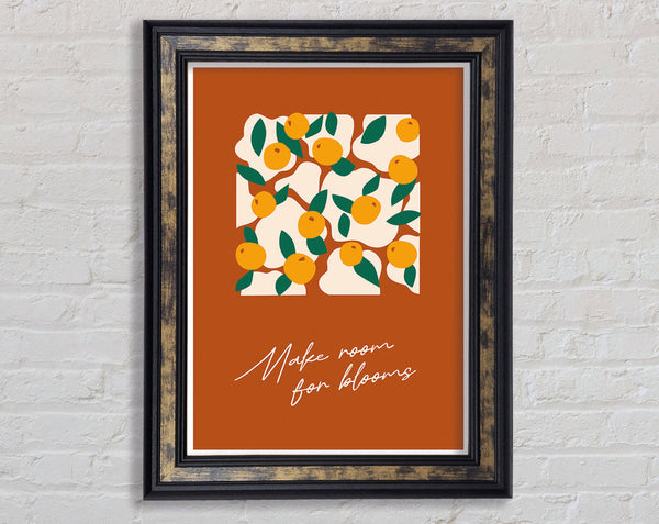 Make Room For Blooms (1) Framed Print