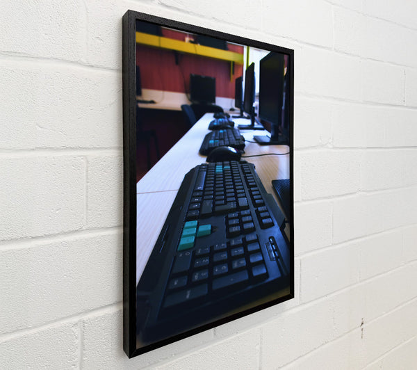 Black Keyboard Glow