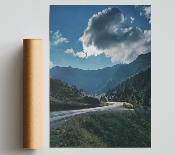 Blue Mountain Road Print