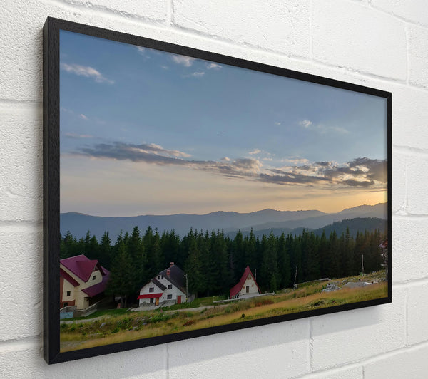 Golden Mountainside Cottages
