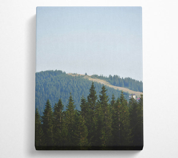  A Canvas Print of Blue Ridge Serenity Canvas Art
