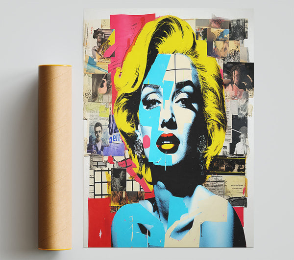 Marilyn Monroe News Giclee Print