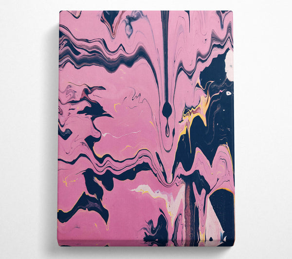  A Canvas Print of Pink Swirling Dreamscape Canvas Art