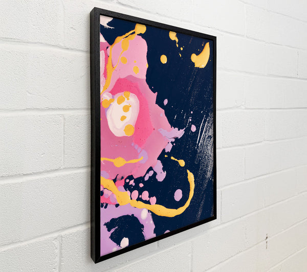 Yellow And Pink Splashes
