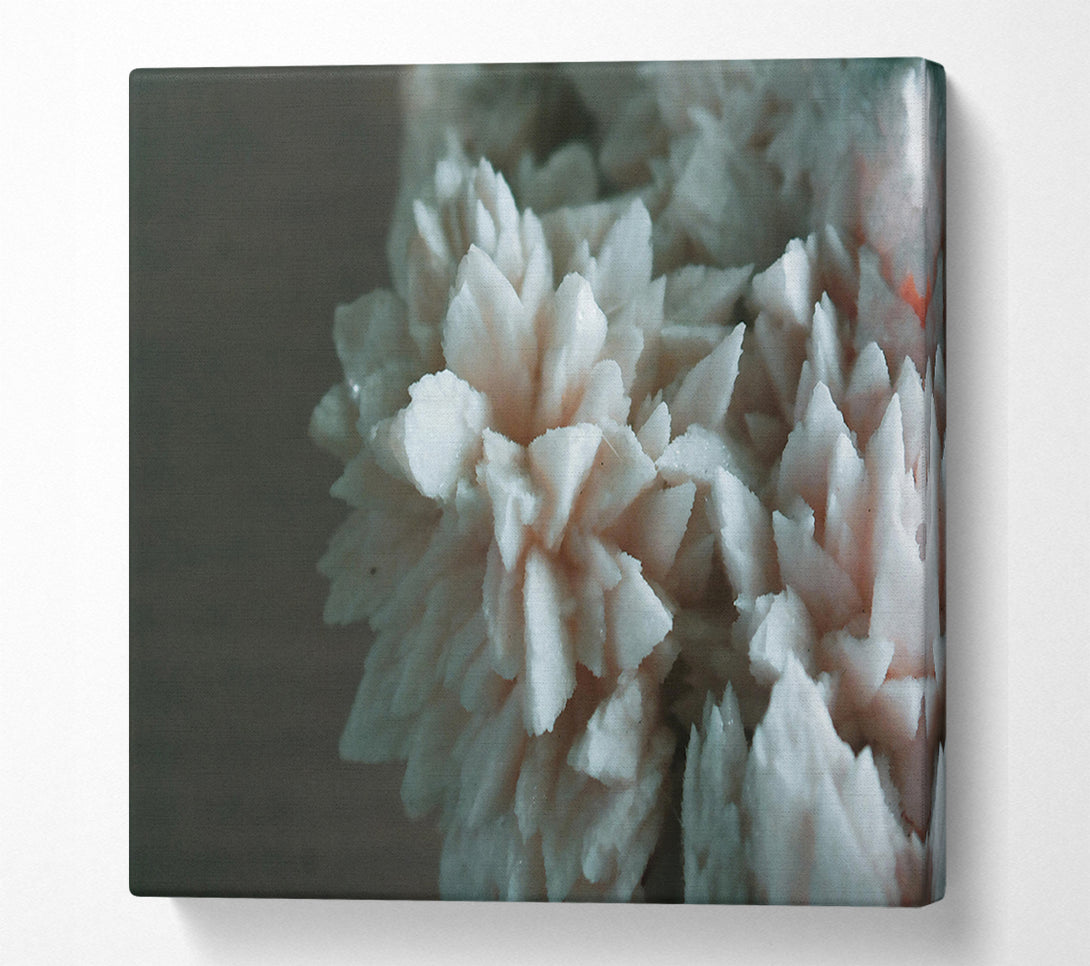  A Canvas Print of Pink Crystal Bloom Canvas Art