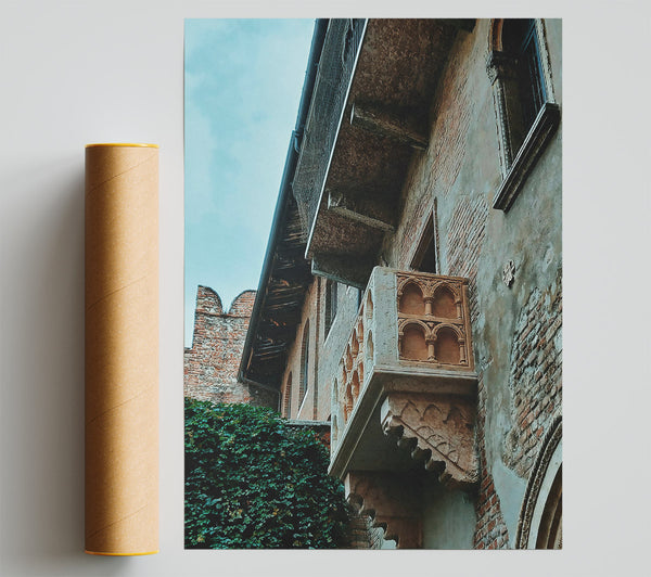 The Tan Balcony Print