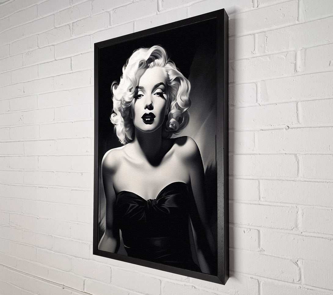  A Canvas Print of Marilyn Monroe Sketch Canvas Art
