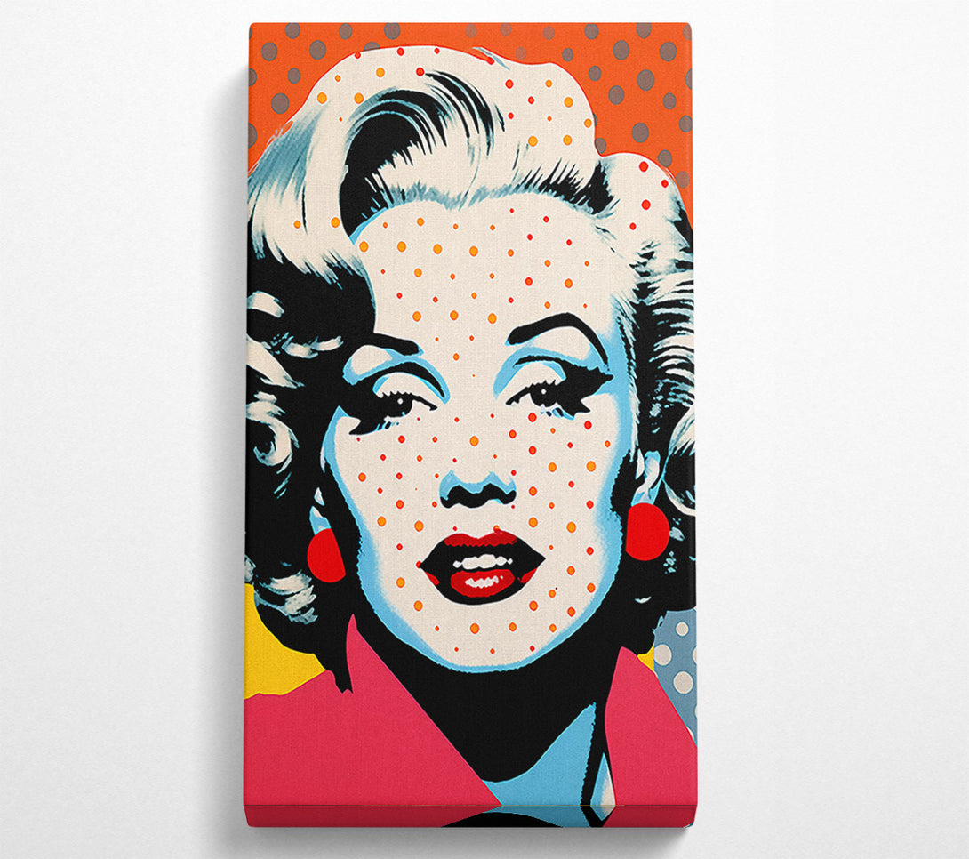  A Canvas Print of Marilyn Monroe Spots Popart Canvas Wall Art
