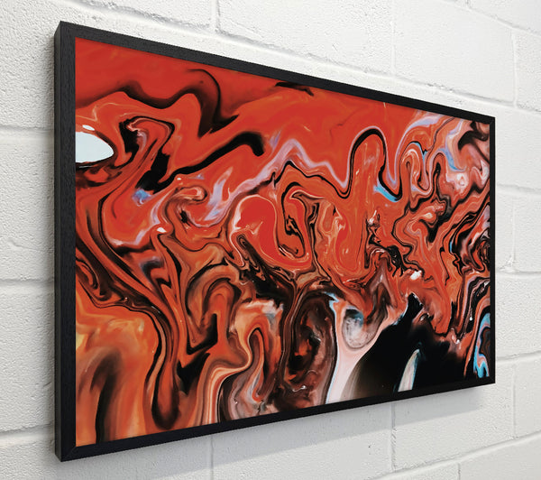 Crimson Swirls Of Chaos
