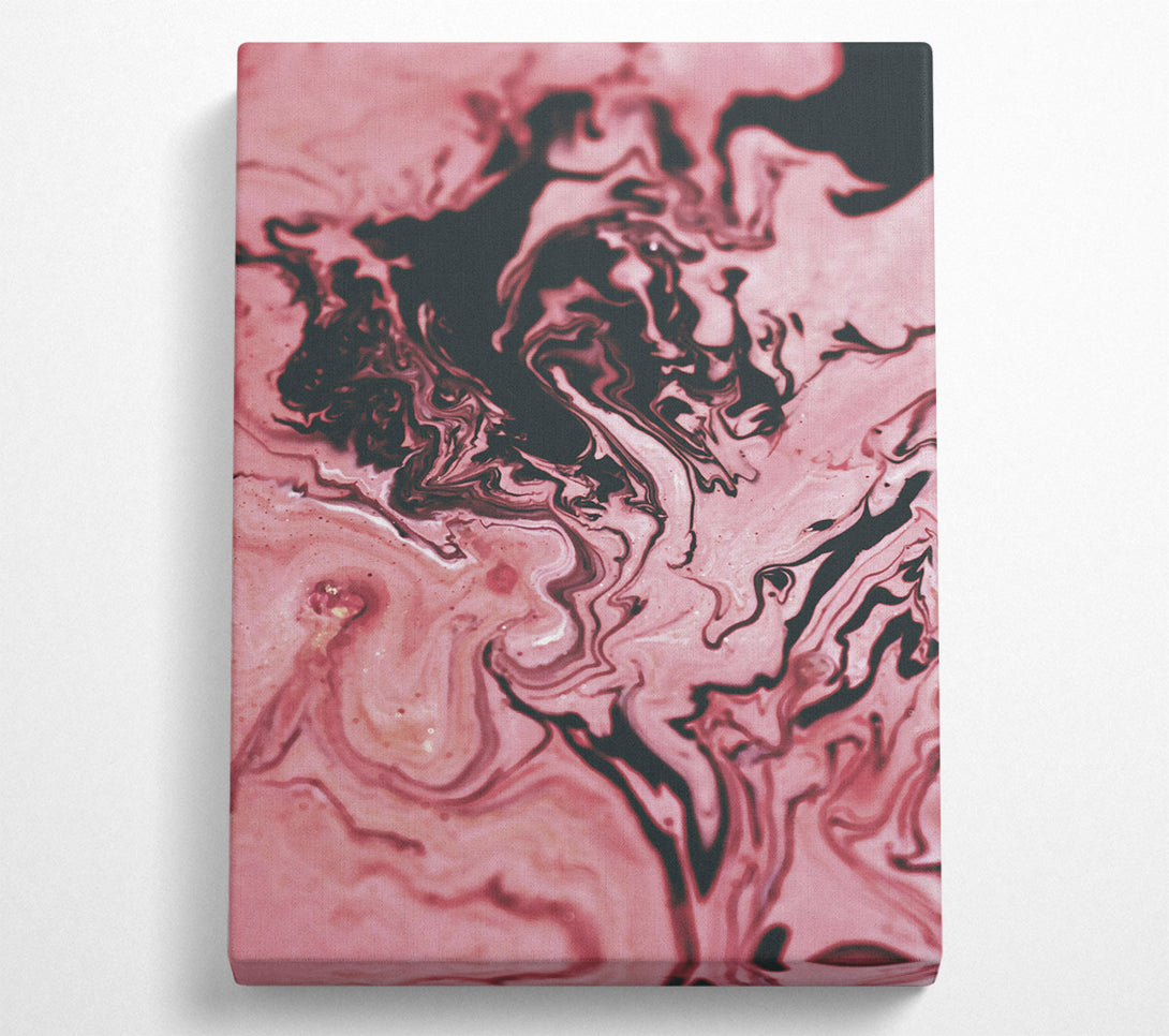  A Canvas Print of Crimson Swirling Dreams Canvas Wall Art