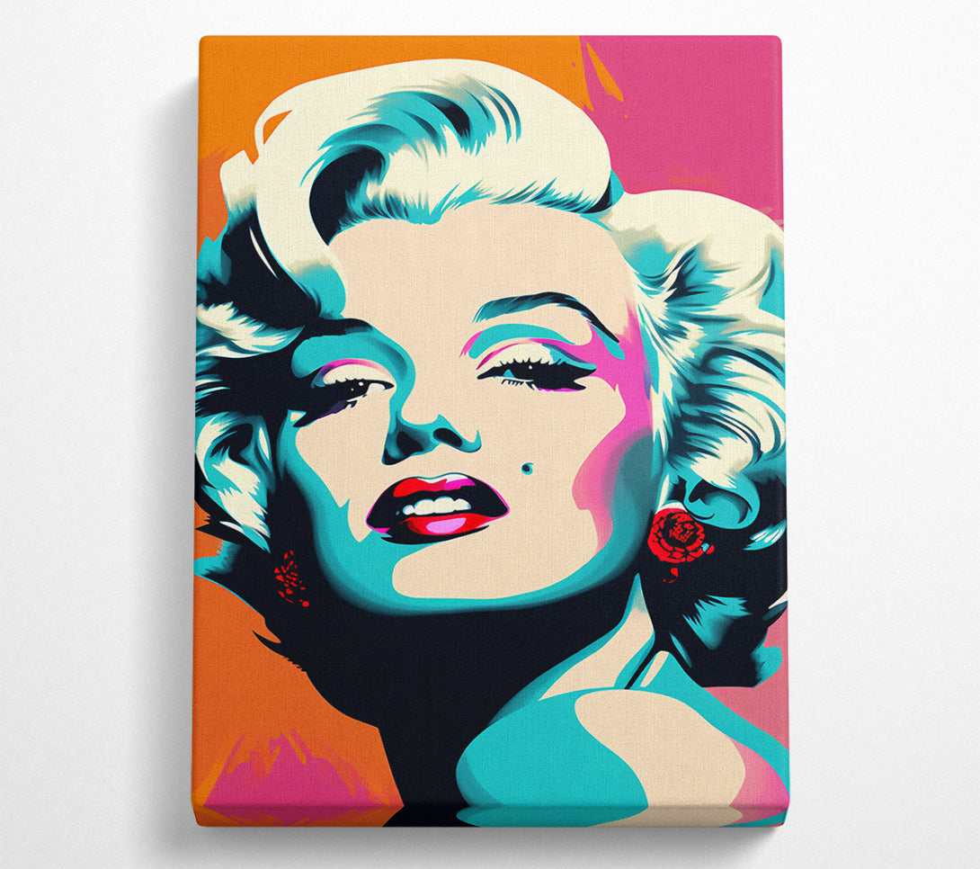  A Canvas Print of Marilyn Monroe Canvas Print