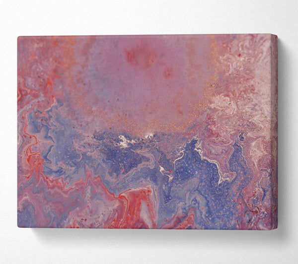  A Canvas Print of Pink Liquid Dreamscape Canvas Print