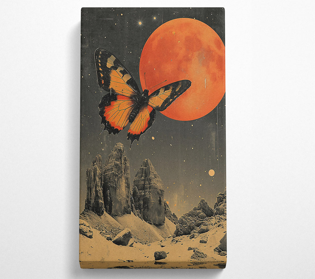  A Canvas Print of Martian Butterfly Canvas Art