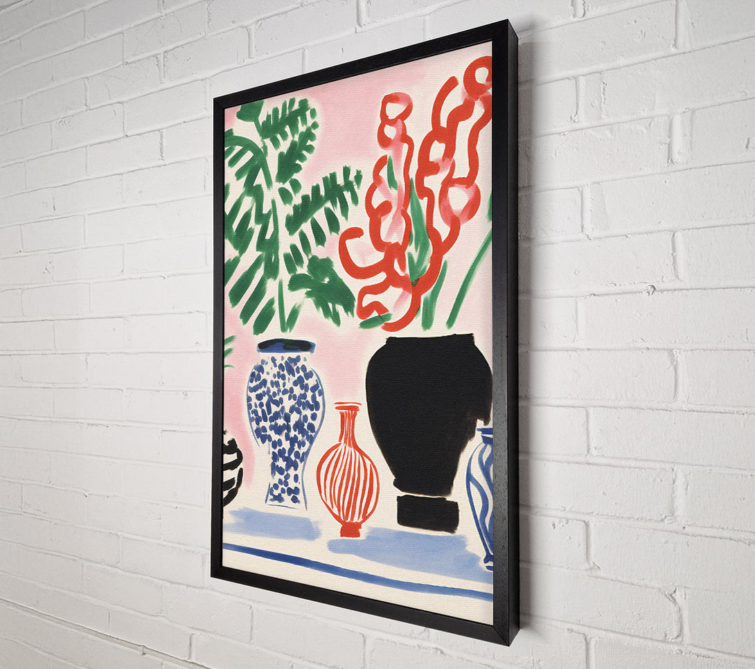  A Canvas Print of Matisse Flower Pots Canvas Print