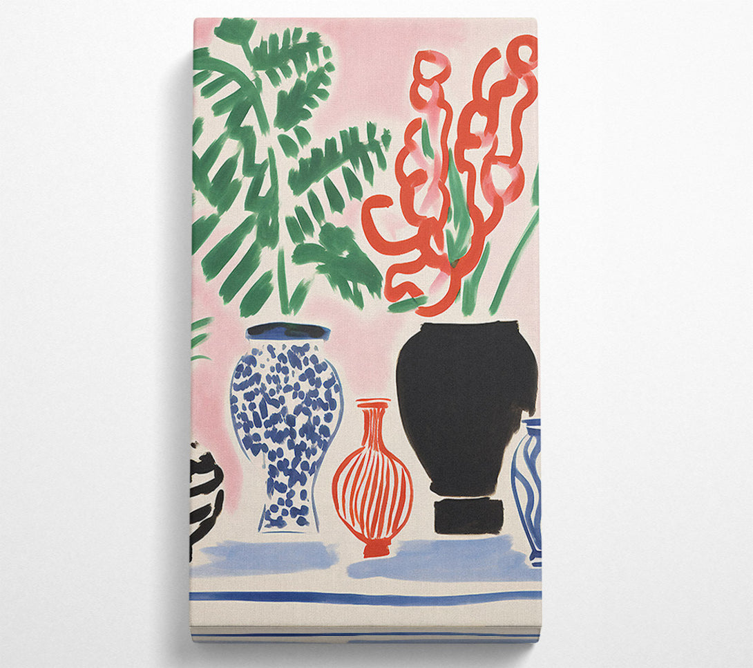  A Canvas Print of Matisse Flower Pots Canvas Print