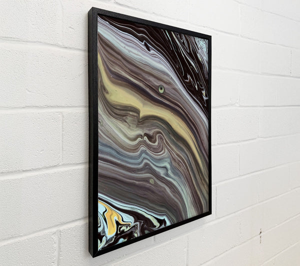 Black Swirling Hues