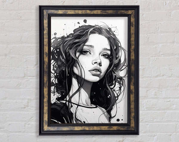 Maverick Girl Framed Print