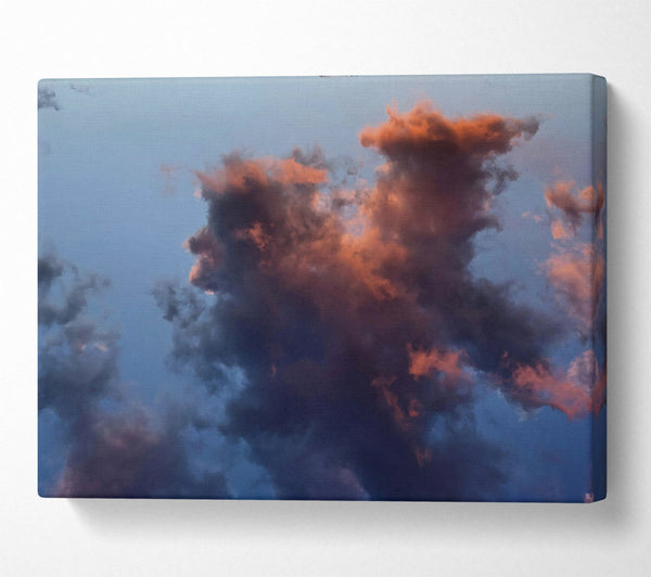  A Canvas Print of Crimson Sky Dreams Canvas Print