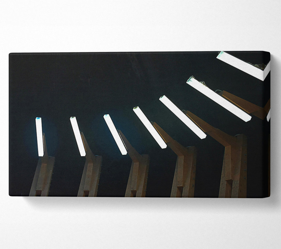  A Canvas Print of White Light Ascends Canvas Art
