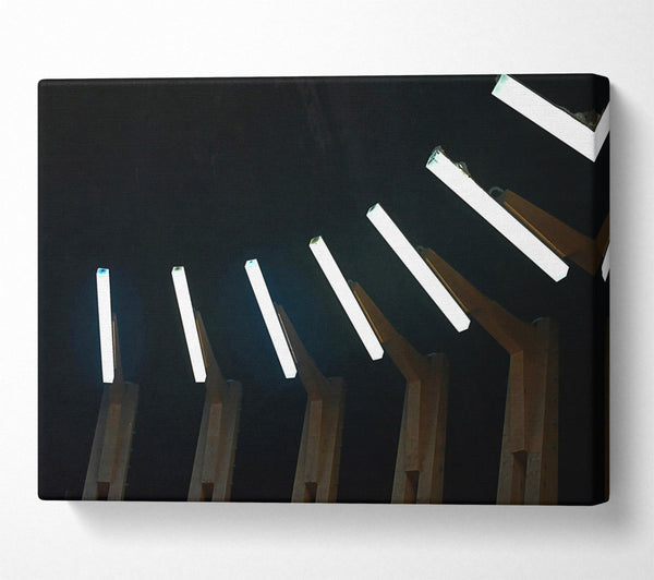  A Canvas Print of White Light Ascends Canvas Art
