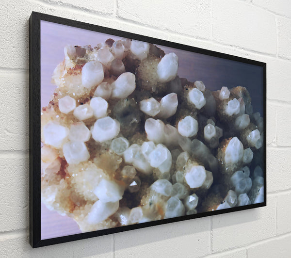 White Crystal Cluster
