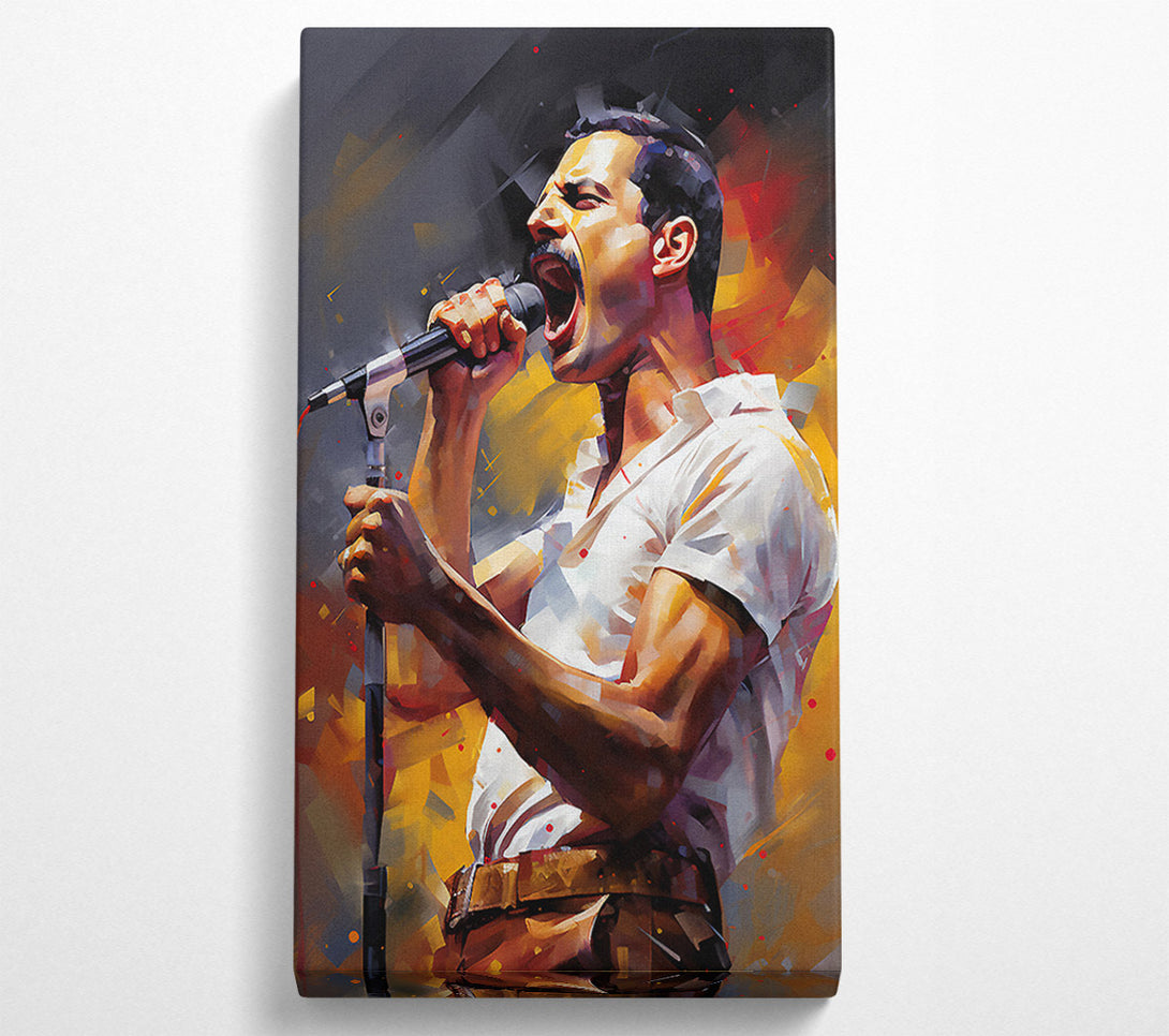  A Canvas Print of Mercury On The Mic Canvas Art
