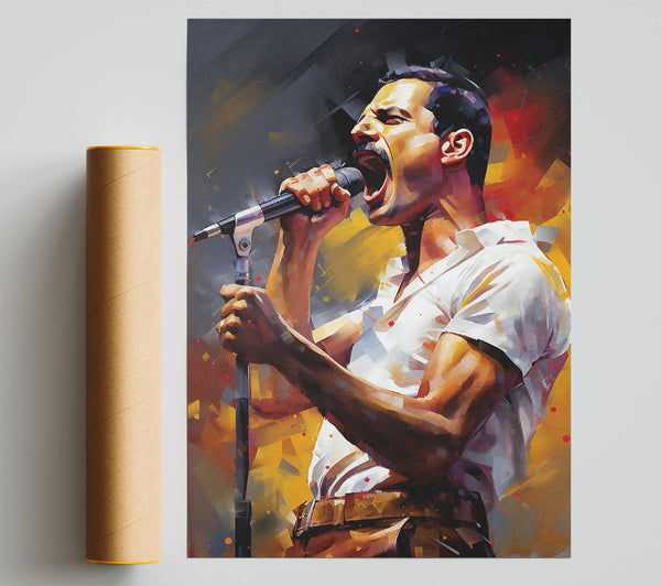 Mercury On The Mic Poster